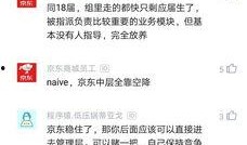 京东员工最新爆料,揭秘内部运营与员工心声